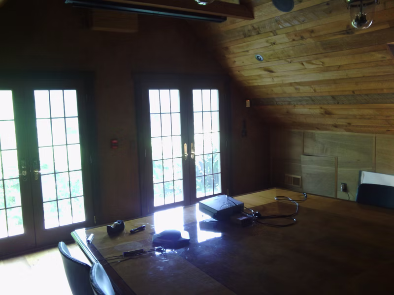 Conference room motion detector and pull station.