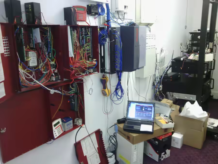 Mansion systems room upgrade